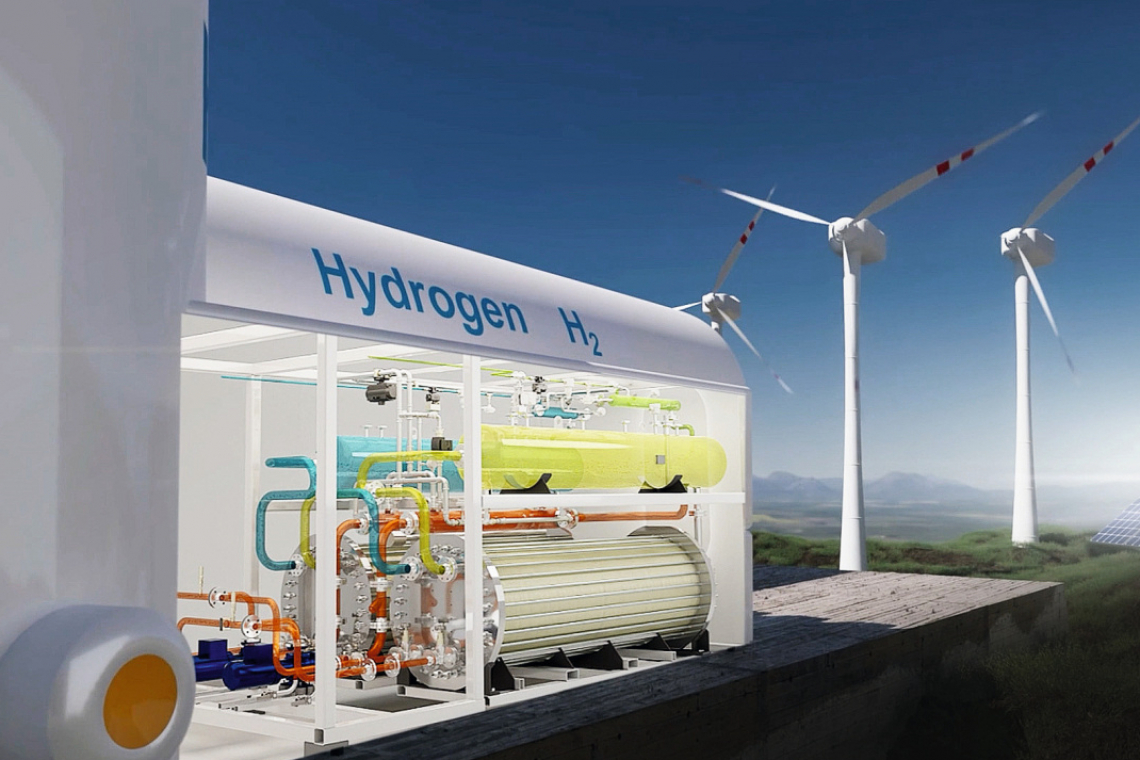 EcoLyzer stellt vor Ort grünen Wasserstoff her
