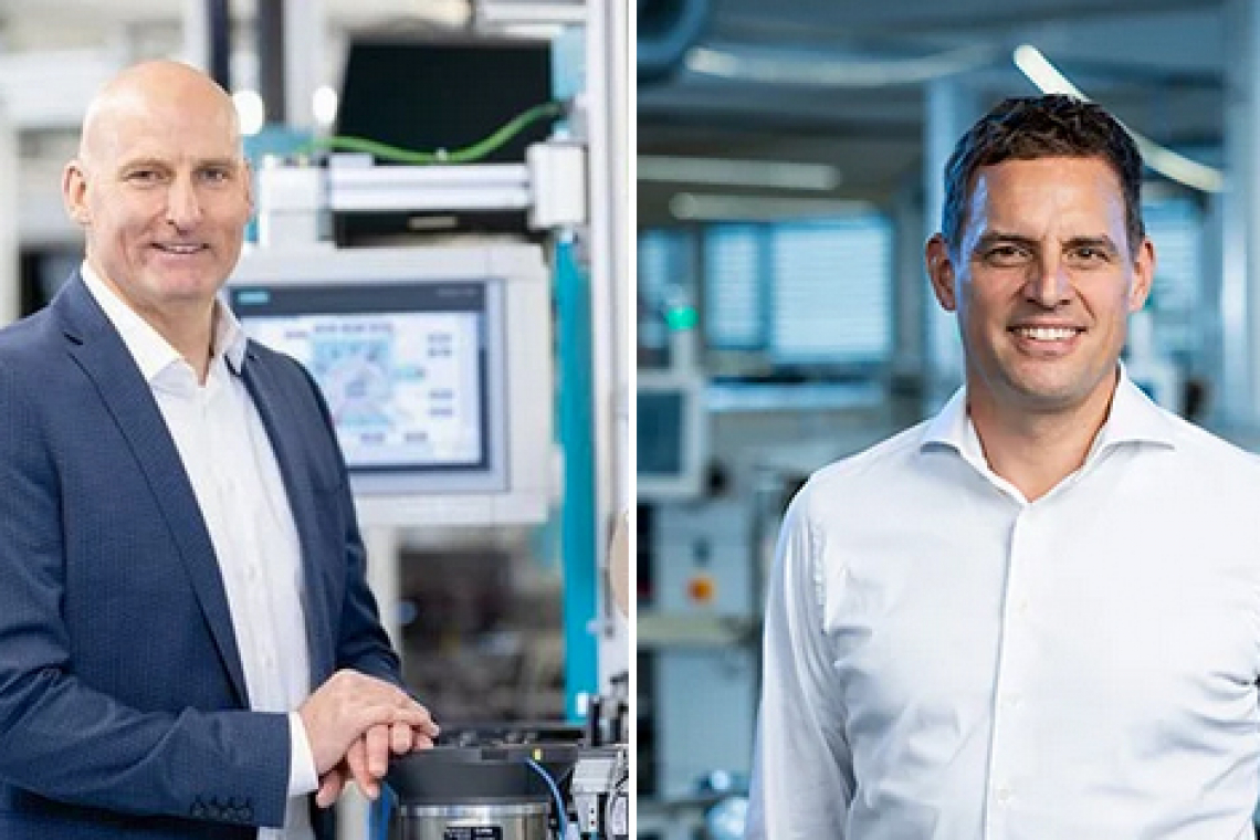 Lars Brickenkamp, CEO Schurter, und Stephan Sonderegger, CEO von Variosystems, wollen gemeinsam die Weichen für eine erfolgreiche Weiterentwicklung stellen