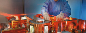 20 kW-Lasersystem zur Herstellung hochreiner Kristalle