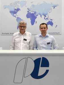 Karl und Sebastian Rieder auf der Surface Technology im Juni. Plating electronic ist auch international tätig 