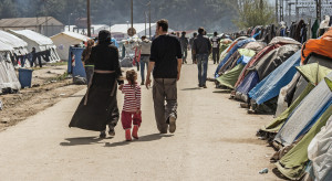 ... aber auch Flüchtlingsströme, hier das Flüchtingscamp Idomeni in Griechenland, zu einer Systemdestabilisierung 