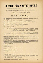 Chemie für Galvaniseure 04/1955