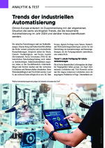 Trends der industriellen Automatisierung