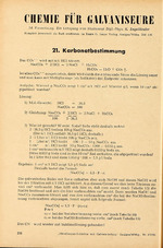 Chemie für Galvaniseure 05/1956