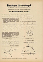 Elementare Galvanotechnik 05/1954