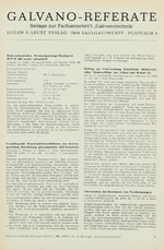 Galvano-Referate 03/1971