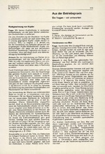 Aus der Betriebspraxis 04/1973