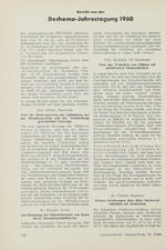 Bericht von der Dechema-Jahrestagung 1960