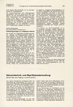 Vakuumtechnik und Oberflächenbehandlung