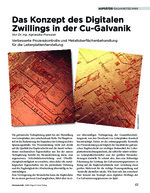 Das Konzept des Digitalen Zwillings in der Cu-Galvanik – Verbesserte Prozesskontrolle und Metalloberflächenbehandlung für die Leiterplattenherstellung