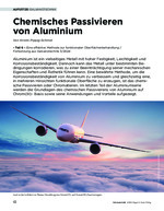 Chemisches Passivieren von Aluminium – Teil 6 – Eine effektive Methode zur funktionalen Oberflächenbehandlung