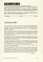 Achema 1970