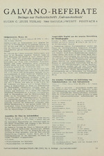 Galvano-Referate 05/1971