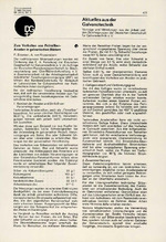Aktuelles aus der Galvanotechnik 05/1972