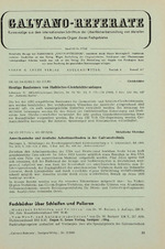 Galvano-Referate 09/1960