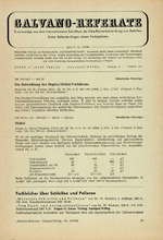 Galvano-Referate 10/1960