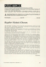 Kupfer/Nickel/Chrom