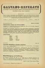 Galvano-Referate 10/1962