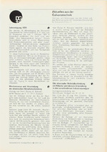 Aktuelles aus der Galvanotechnik 01/1971