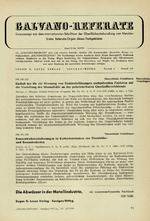 Galvano-Referate 10/1959