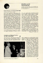 Aktuelles aus der Galvanotechnik 08/1969
