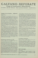 Galvano-Referate 07/1971