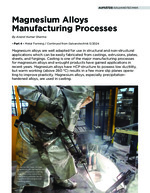 Magnesium Alloys Manufacturing Processes – Part 4 – Metal Forming / Continued from Galvanotechnik 5/2024