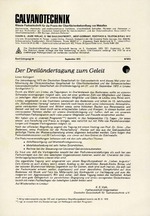 Der Dreiländertagung zum Geleit