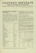 Galvano-Referate 09/1970