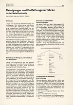 Reinigungs- und Entfettungsverfahren in der Metallindustrie