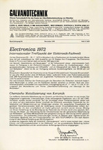 Electronica 1972