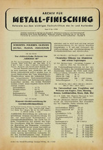 Archiv für Metall-Finisching 01/1955