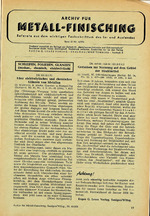 Archiv für Metall-Finisching 04/1956