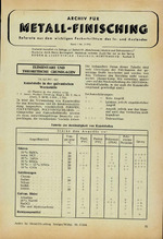 Archiv für Metall-Finisching 12/1954