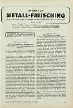 Archiv für Metall-Finisching 04/1957
