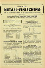 Archiv für Metall-Finisching 06/1957