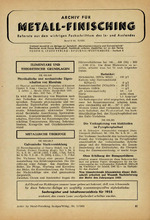 Archiv für Metall-Finisching 11/1955