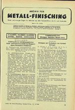 Archiv für Metall-Finisching 12/1956