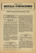 Archiv für Metall-Finisching 12/1955