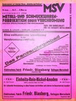 Zeitschrift für Metall- und Schmuckwarenfabrikation sowie Verchromung 03/1933