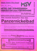 Zeitschrift für Metall- und Schmuckwarenfabrikation sowie Verchromung 03/1934