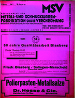 Zeitschrift für Metall- und Schmuckwarenfabrikation sowie Verchromung 01/1935