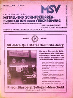 Zeitschrift für Metall- und Schmuckwarenfabrikation sowie Verchromung 06/1935