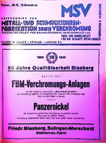 Zeitschrift für Metall- und Schmuckwarenfabrikation sowie Verchromung 10/1935
