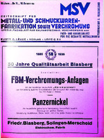 Zeitschrift für Metall- und Schmuckwarenfabrikation sowie Verchromung 11/1935