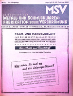 Zeitschrift für Metall- und Schmuckwarenfabrikation sowie Verchromung 03/1937