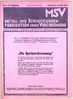 Zeitschrift für Metall- und Schmuckwarenfabrikation sowie Verchromung 04/1940