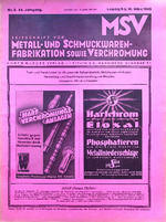 Zeitschrift für Metall- und Schmuckwarenfabrikation sowie Verchromung 03/1943