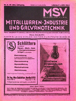 Zeitschrift für Metall- und Schmuckwarenfabrikation sowie Verchromung 03/1944